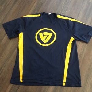 Jersey Navy Blue Yellow Accents - #4 - Size M